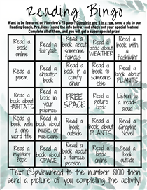 Reading Bingo